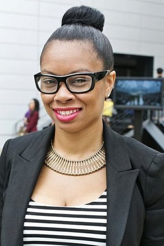 A ballerina bun got a hip update, thanks to those ultramod glasses.
Photo by Caroline Voagen Nelson
A ballerina bun got a hip update, thanks to those ultramod glasses.
Photo by Caroline Voagen Nelson