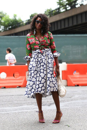 We've never met a mixed-print look that we didn't love, and this chic dress fit the bill.
We've never met a mixed-print look that we didn't love, and this chic dress fit the bill.