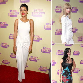 Pictures of Red Carpet Arrivals At 2012 MTV Video Music Awards: Pink, Zoe Saldana, Rihanna