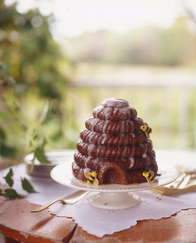 Honey-Glazed Beehive Cake Honey-Glazed Beehive Cake