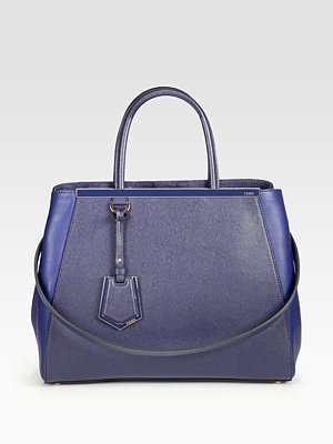 Fendi - 2Jours Medium Mixed-Media Tote
