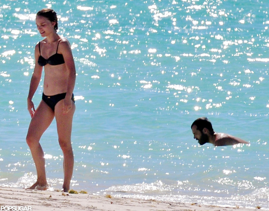Natalie Portman Vacations in a Bikini With Benjamin and Aleph Natalie Portman Vacations in a Bikini With Benjamin and Aleph