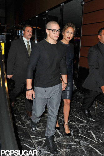 Jennifer Lopez Dines With Casper and Sits Down With Katie Jennifer Lopez Dines With Casper and Sits Down With Katie