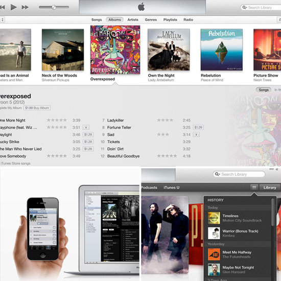 iTunes 10.7