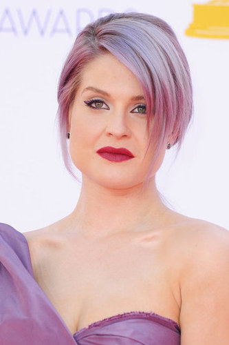 Kelly Osbourne rocked a red lip.
Kelly Osbourne rocked a red lip.