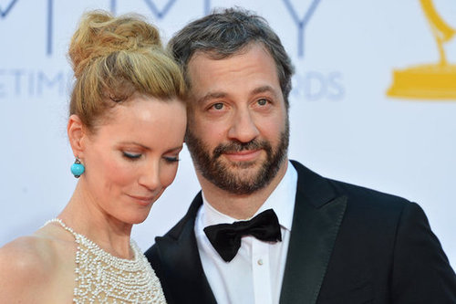 Leslie Mann and Judd Apatow got close for a photo.
Leslie Mann and Judd Apatow got close for a photo.
