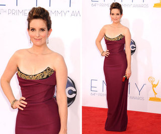 Tina Fey at the Emmys 2012