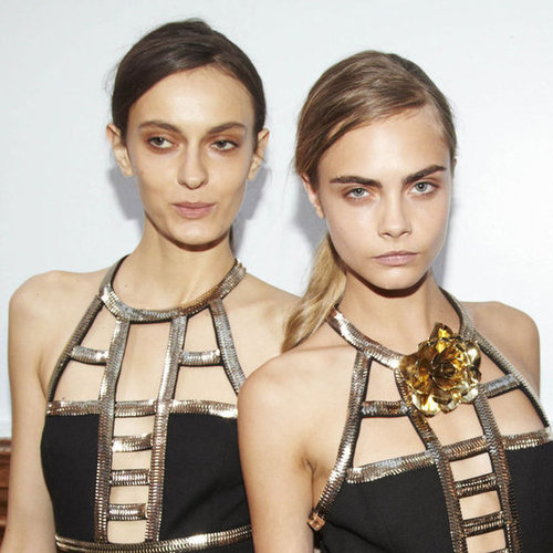 Sass and Bide's Hair Look By Renya Xydis and Cloud Nine For London Fashion Week