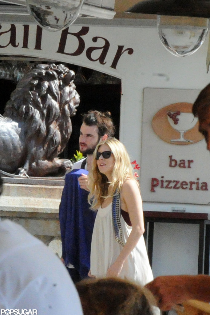 Tom Sturridge and Sienna Miller took Marlowe Sturridge on a getaway to Positano.
Tom Sturridge and Sienna Miller took Marlowe Sturridge on a getaway to Positano.