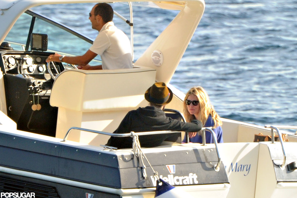 Tom Sturridge and Sienna Miller brought baby Marlowe along on their trip to Positano.
Tom Sturridge and Sienna Miller brought baby Marlowe along on their trip to Positano.