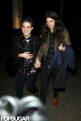 Kelly Osbourne and boyfriend Matthew Mosshart partied in London.
Kelly Osbourne and boyfriend Matthew Mosshart partied in London.