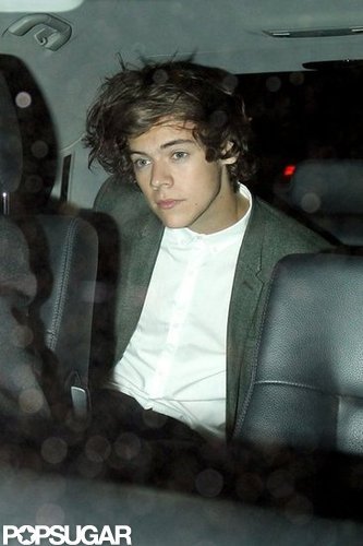 Harry Styles of One Direction had a night out in London.
Harry Styles of One Direction had a night out in London.