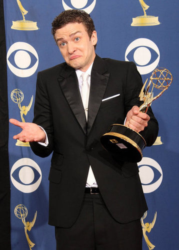 Justin Timberlake took home an Emmy for his work on SNL in 2009.
Justin Timberlake took home an Emmy for his work on SNL in 2009.
