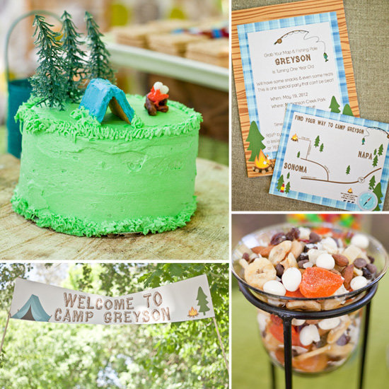 Cute, Camping-Inspired Party Cute, Camping-Inspired Party