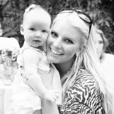 Jessica Simpson Pictures With Baby Maxwell Johnson on Eric Johnson's Birthday