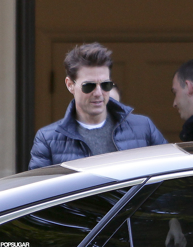 Tom Cruise stepped out in London.
Tom Cruise stepped out in London.