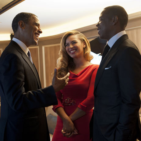 Beyonce and Jay-Z Pictures With President Barack Obama at Fundraising Event in NYC