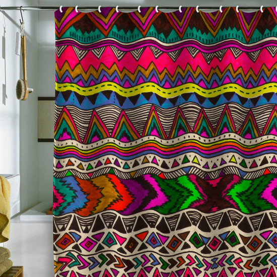 DENY Designs Kris Tate 'Poncho' Shower Curtain
