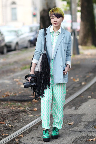 Milan Fashion Week Street Style Milan Fashion Week Street Style