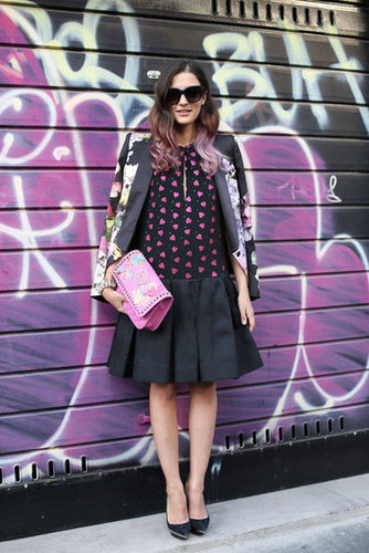 A sweet dress took the spotlight in this look.
A sweet dress took the spotlight in this look.