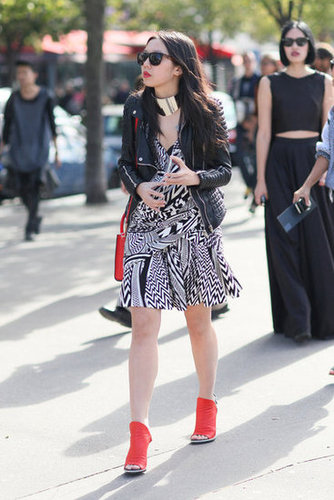 Paris Fashion Week Street Style Spring 2013 Paris Fashion Week Street Style Spring 2013