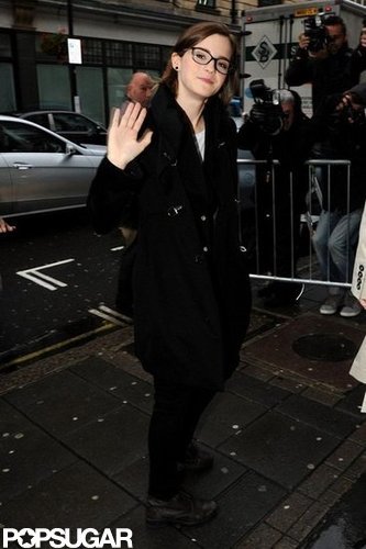 Emma Watson Dresses Up Pants For a Special Perks Screening Emma Watson Dresses Up Pants For a Special Perks Screening