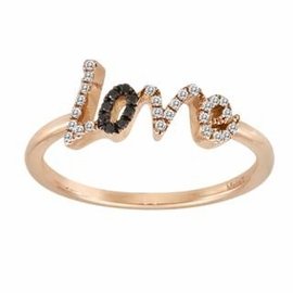 Spread the love with this rose gold, diamond, and black diamond Meira T Love Ring ($725). Twenty percent of sales go to the Susan G. Komen Cure Foundation.
Spread the love with this rose gold, diamond, and black diamond Meira T Love Ring ($725). Twenty percent of sales go to the Susan G. Komen Cure Foundation.