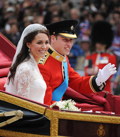 Prince William and Kate Middleton
The Bride: Kate Middleton, Prince William's classmate at the University of St. Andrews and girlfriend of 10 years.
The Groom: Prince William, the third in line to British throne.
When: April 29, 2011.
Where: Westminster Abbey, in front of 1,900 guests.
Prince William and Kate Middleton
The Bride: Kate Middleton, Prince William's classmate at the University of St. Andrews and girlfriend of 10 years.
The Groom: Prince William, the third in line to British throne.
When: April 29, 2011.
Where: Westminster Abbey, in front of 1,900 guests.