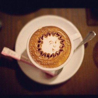 Latte Art Photos