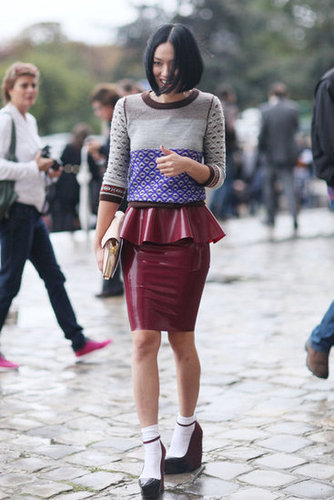Paris Fashion Week Street Style Spring 2013 Paris Fashion Week Street Style Spring 2013