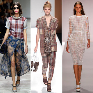 How to Wear Spring's Plaid With Prints Trend in Autumn