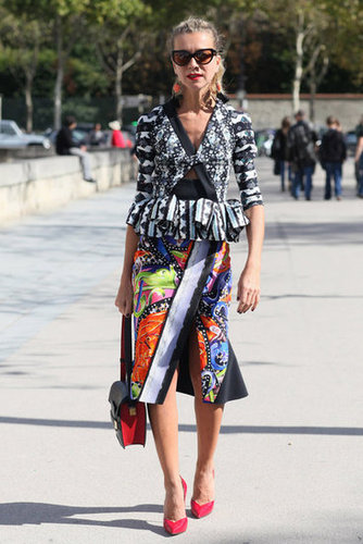 Paris Fashion Week Street Style Spring 2013 Paris Fashion Week Street Style Spring 2013