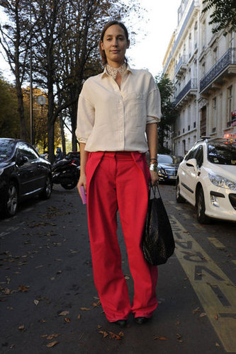 Paris Fashion Week Street Style Spring 2013 Paris Fashion Week Street Style Spring 2013