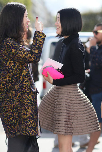 Paris Fashion Week Street Style Spring 2013 Paris Fashion Week Street Style Spring 2013