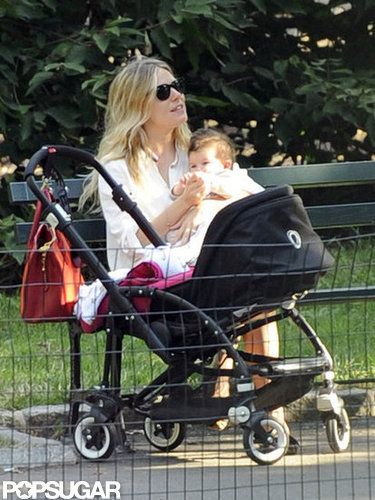 Sienna Miller and Adorable Baby Marlowe Explore NYC! Sienna Miller and Adorable Baby Marlowe Explore NYC!