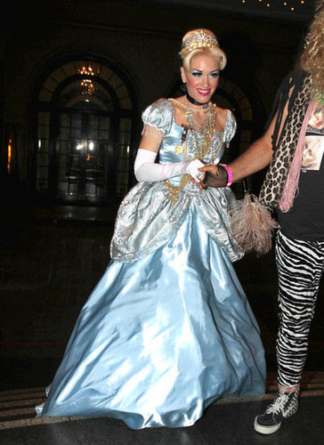 Gwen Stefani channeled Cinderella at an LA bash in 2011.
Gwen Stefani channeled Cinderella at an LA bash in 2011.