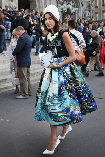 Paris Fashion Week Street Style Spring 2013 Paris Fashion Week Street Style Spring 2013