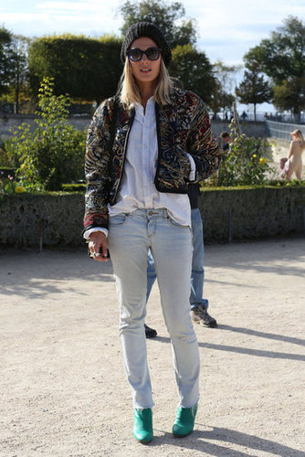 Paris Fashion Week Street Style Spring 2013 Paris Fashion Week Street Style Spring 2013