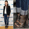 Rachel Bilson Wearing Jeans and a Blazer | October 2012