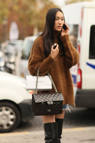 Paris Fashion Week Street Style Spring 2013 Paris Fashion Week Street Style Spring 2013