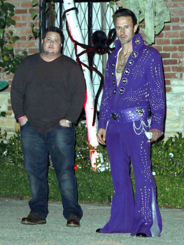 David Arquette was Elvis at Kate Hudson's 2011 party in LA.
David Arquette was Elvis at Kate Hudson's 2011 party in LA.