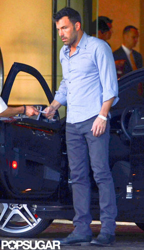 Ben Affleck went out in LA.
Ben Affleck went out in LA.