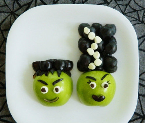 Frankenstein Fruit Snacks Frankenstein Fruit Snacks