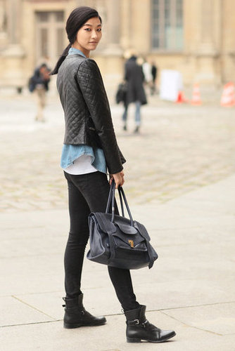 Paris Fashion Week Street Style Spring 2013 Paris Fashion Week Street Style Spring 2013