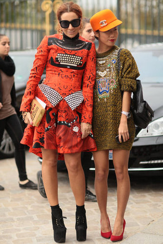 Paris Fashion Week Street Style Spring 2013 Paris Fashion Week Street Style Spring 2013