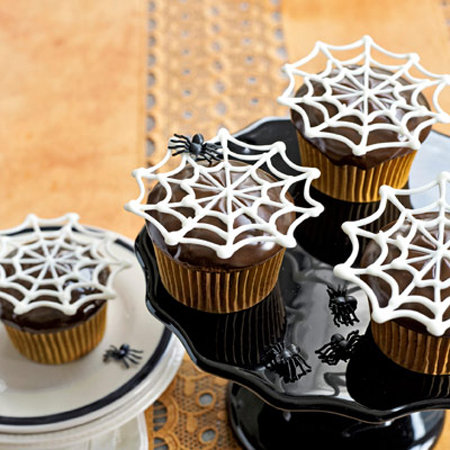 Spiderweb Cupcakes Spiderweb Cupcakes