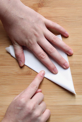 Fold Into a Triangle Fold Into a Triangle
