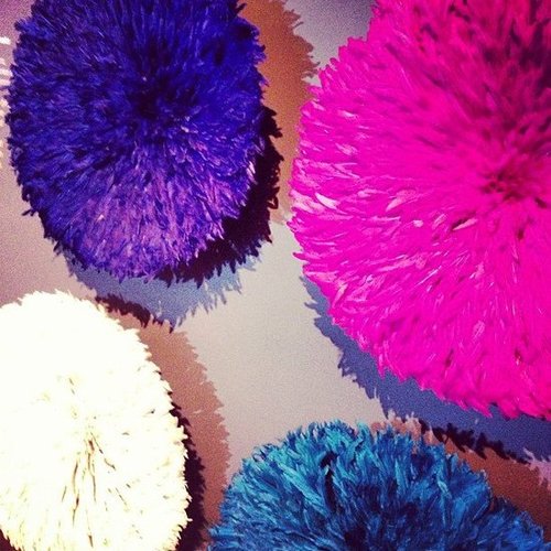 We checked out colorful Juju hats at the Travel + Leisure global bazaar.
We checked out colorful Juju hats at the Travel + Leisure global bazaar.