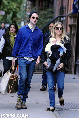 Sienna Miller and Tom Sturridge Spring Into Fall With Baby Marlowe Sienna Miller and Tom Sturridge Spring Into Fall With Baby Marlowe
