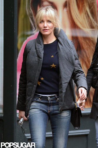 Cameron Diaz spent the day shopping in NYC.
Cameron Diaz spent the day shopping in NYC.
